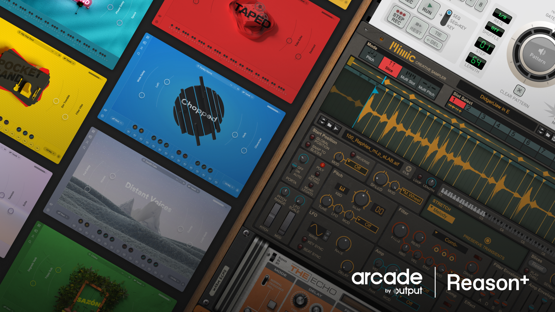 Output and Reason Studios launch Arcade & Reason+ Bundle to enhance  creativity for music makers - Reason Studios