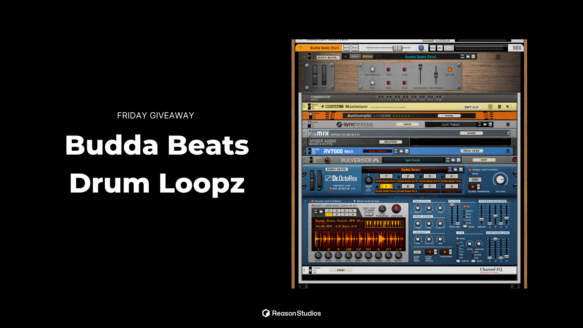 Friday Giveaway – Budda Beats Drum Loopz