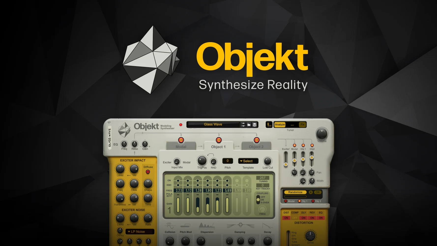 Synthesize reality: introducing Objekt Modeling Synthesizer
