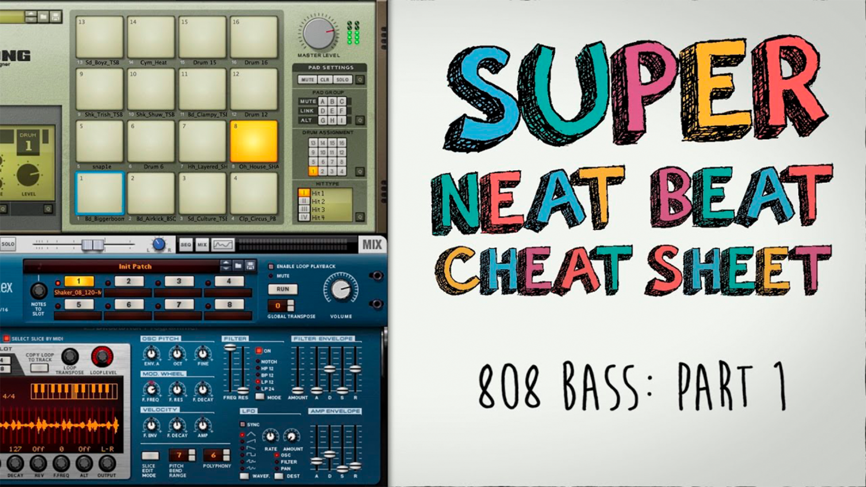 Tutorial: How to Make 808 Bass Lines