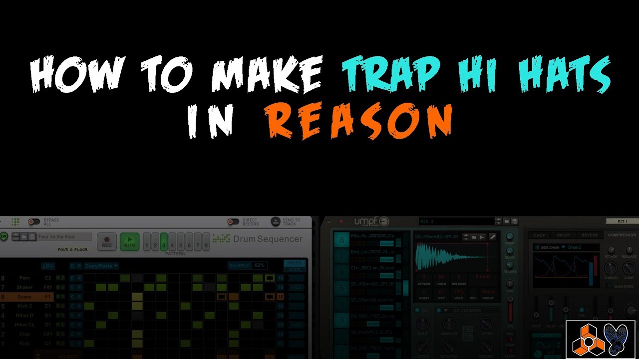 How to Make Trap Drums in Reason 10